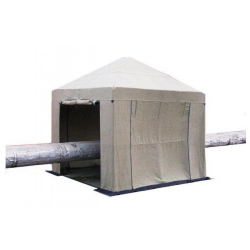 Купить Tent Палатка сварщика 3х3 ( м ) Брезент. Усиленный каркас труба 25мм в Сколково